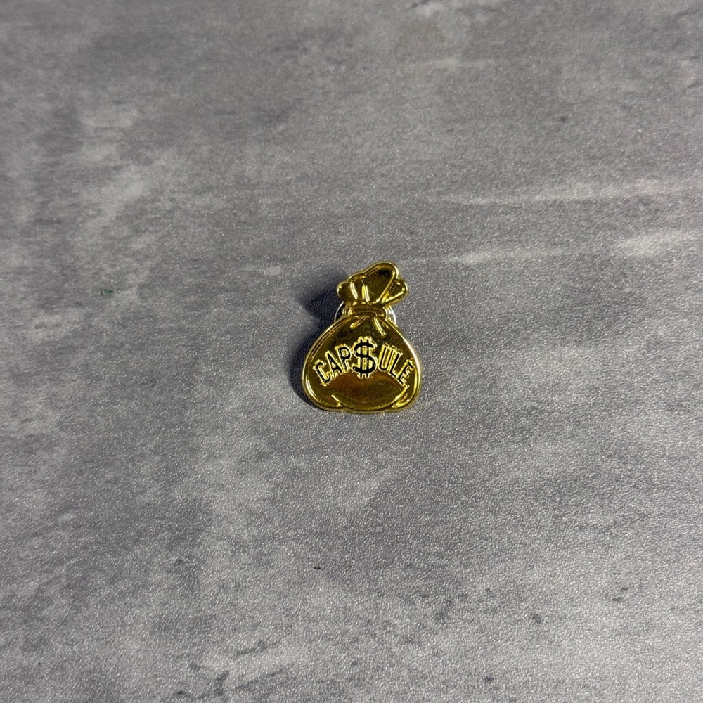 Capsule Hats Hat Pin Gold Money Bag New Era Fitted Snapback Accessory Lapel